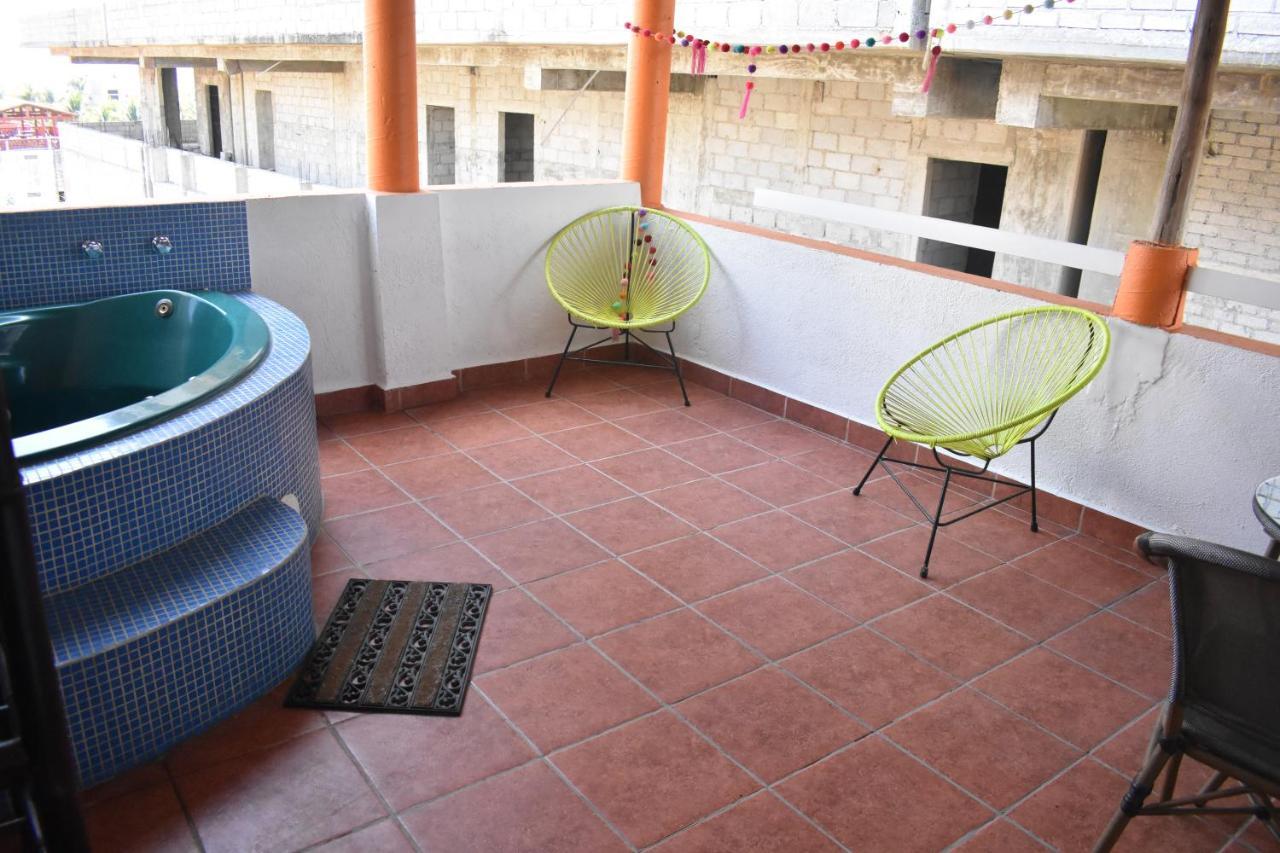 Hotel Ximajo Casa Piedra Brisas de Zicatela Exterior foto